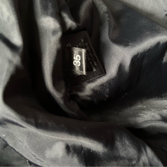 ❌SOLD-DEPOP❌ Vintage Harley Davidson Racing Bomber Jacket Medium Black/Orange - Picture 14 of 16